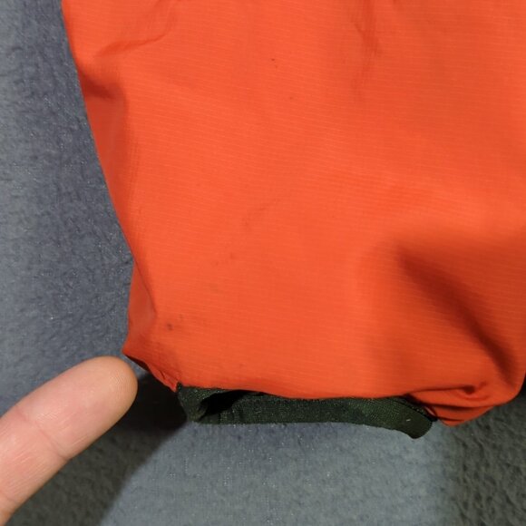 Patagonia VTG Jacket Unisex S Orange Puffball Puffer Outdoor Hiking Camping - Picture 6 of 16